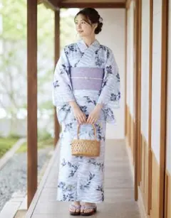 レディースセパレート 浴衣セット Komachi 花柄こまちしまむらLL〜3L