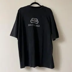 BALENCIAGA ダメージ加工 Tシャツ Sサイズ ブラック - メルカリ