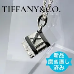 TIFFANY アトラス キューブ レザーネックレス 50cm シルバー925 - メルカリ