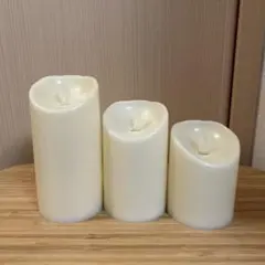 LEDキャンドルライト 3点セット