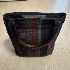 大島紬 トートバッグ