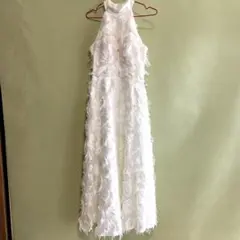 ウエディングドレスフェザー&ショートベール