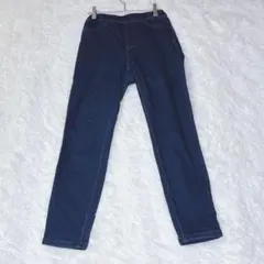 【シネマクラブ】ストレッチ デニム レギンスパンツ インディゴブルー Sサイズのサムネイル