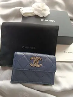 2026年最新】CHANEL カラー：ブルー系 レディース 三つ折り財布の人気