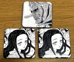 鬼滅の刃 ダイニング お楽しみくじ 台本表紙イラストスクエア缶バッジ