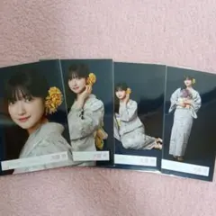 櫻坂46 生写真 大園玲 2026 浴衣 4種コンプ 美品 - メルカリ