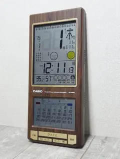 CASIO 多機能カレンダー 時計 電波 掛け置き兼用 IDC-900NJのサムネイル