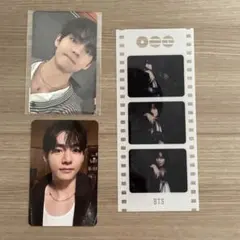 BTSアリラン特典　テテ　Vカード等三点