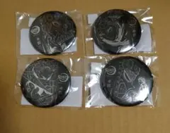 鬼滅の刃　全幕間画WEBSHOPくじ　遊郭編　メタリック缶バッジ　宇髄天元　4種