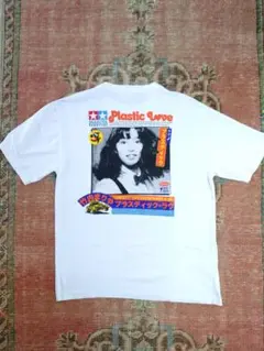 竹内まりや　プラスティックラブ　Tシャツ Pass The Peas