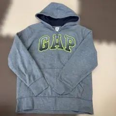 GAP ジップアップパーカー グレー XXL フリース　y2k 古着