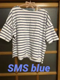 ★サマンサモスモス　ブルー★半袖カットソー