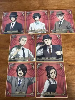 ❶進撃の巨人 ポストカード ブロマイド 色紙 カード コースター まとめ売り ➀進撃の巨人 ポストカード ブロマイド 色紙 カード コースター