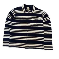 90s agnes b. homme ボーダー　シャツ　白タグ