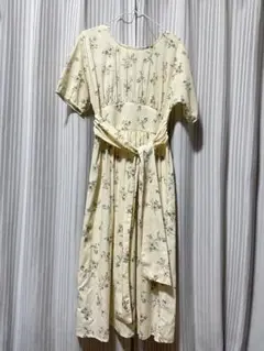 【 earth music & ecology 】 ワンピース｜花柄 半袖 春