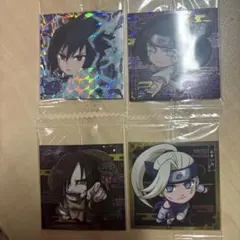 ナルトシールウエハース　1弾希少　URサスケ　SRネジ　大蛇丸