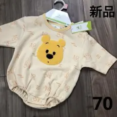 278.【新品】くまのプーさん♡ロンパース　70cm