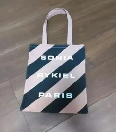 Sonia Rykiel トートバッグ 黒とピンクのサムネイル