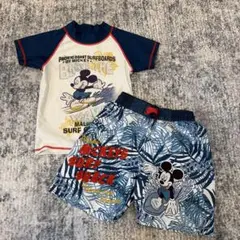 ミッキーマウス 水着セット 100cm