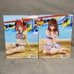 五等分の花嫁　未開封　Celestal 二乃＆三玖水着フィギュア