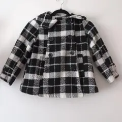 DOLLY RIBBON チェックコート 120cm