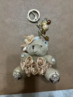 バッグチャームクマ　おしゃれベア