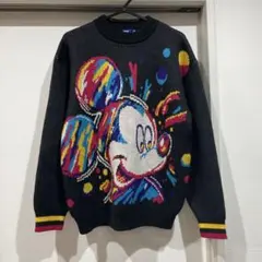 希少 Tokyo Disneyland mickey long sweater