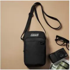 smart 2026年2月号【付録】 Coleman 2層ショルダーバッグ