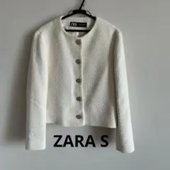 ZARA ツイードジャケット