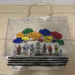 カステルバジャック　CASTELBAJAC ビニールバッグ　トートバッグ　クリアのサムネイル