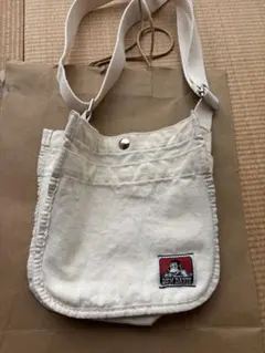 BEN DAVIS ショルダーバッグ ホワイト