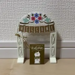 デコレ コンコンブル WELCOMEアーチ