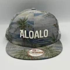 NEWERA ALOALO ベースボールキャップ　サーフ　ハワイアン　水色のサムネイル