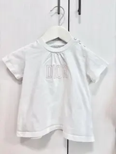 baby Dior ベビーディオール　ロゴ刺繍 Tシャツ ホワイト 18Mのサムネイル