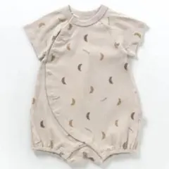 アプレレクール パン柄 ロンパース 肌着