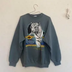 【90's】TULTEX ホワイトタイガー スウェット