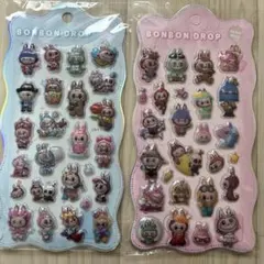 ラブブ　ボンボンドロップ風シール プクプクシール ②