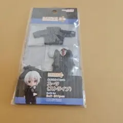 ねんどろいどどーる ゼン おようふく スーツ コート ブラック 黒 ストライプ ねんどろいどどーる ゼン おようふく スーツ コート ブラック 黒