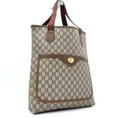 GUCCI✨グッチプラス トートバッグ シェリーライン GGスプリーム　大容量