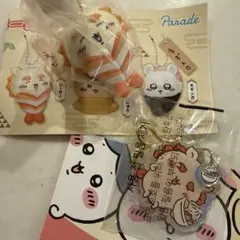 ちいかわ寿司 フィギュアキーホルダー シーサー ガチャ