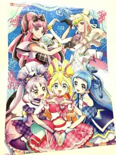 キミとアイドルプリキュア キミプリクリアファイル　アニメディア2025年10月号