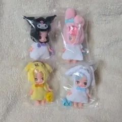 ぷちリカちゃん サンリオ 4つセット