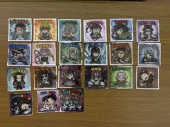 鬼滅の刃マン無限城編シール21枚セミコンプ