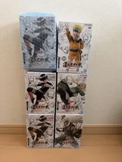 造形忍界大戦 ナルト リー 綱手 自来也 新品未開封セット