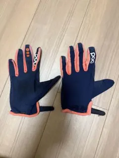 POC ポック グローブ ネイビー/オレンジ Sサイズ MTB グラベル ロードのサムネイル