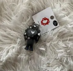 【万博】黒ミャクミャクキーホルダー　プレート付