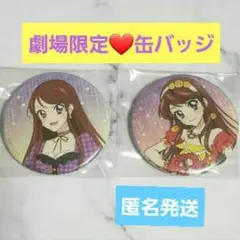 ✨️劇場限定✨️☺️新品☺️アイカツ★ソレイユたっぷり缶バッジ★紫吹蘭 2点