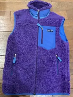 希少! パタゴニア フリース　クラシックレトロXベスト パープル XS