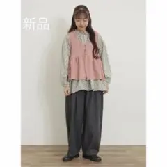 sm2 Vネック フレアベスト