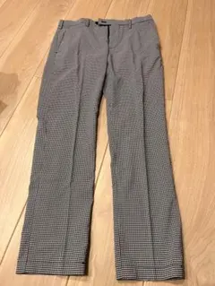 メンズ　UNIQLO ギンガムチェックパンツ